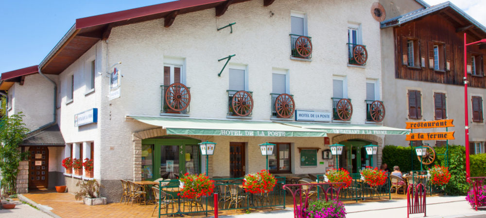 Hotel De La Poste Malbuisson Exterior foto